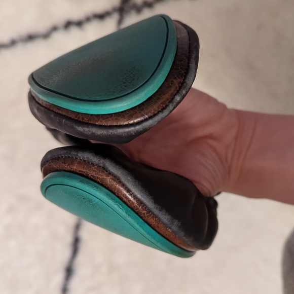 Tieks Matte Black Ballet Flats - Picture 4 of 6